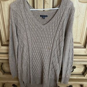 V-neck sweater